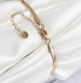 Resim Dodes Dodes 316l Çelik Nazar Boncuk Detaylı Hayat Ağacı Model İtalyan Zincir Gold Renk Kadın Bilekli Çok Renkli 