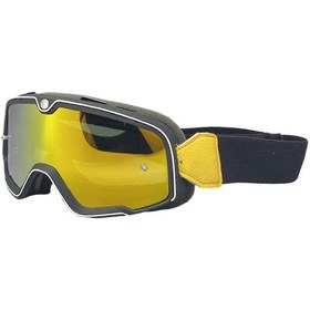 Resim Motosiklet Gözlüğü Retro Motosiklet Kaskı Gözlüğü Açık Hava Sporları Ön Camıstyle29 