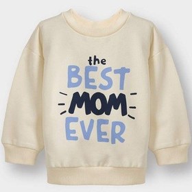 Resim Defacto Erkek Bebek Bisiklet Yaka Baskılı İçi Yumuşak Tüylü 2li Sweatshirt G4283a525wner118 Ekru-er118 