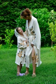 Resim Brandsmithshop Golden Wheat Anne Çocuk Kimono Set Çok Renkli 