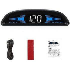 Resim Araba Gps Navigasyon Gösterici G2 - Hız/saat/yön/ Mesafe/ Zaman/ Uyku Alarmı/ Otomatik Parlaklık/ Km-mil Dönüştürücü 