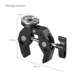 Resim SmallRig 4249 ARRI Rozet Montajlı Süper Kelepçe 