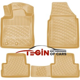 Resim Nissan Qashqai 2011 Bagaj Havuzu + Bej 3D Havuzlu Paspas 