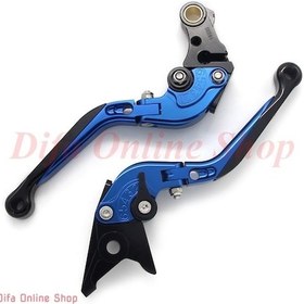 Resim Merpa Fren Debriyaj Manet Yamaha FZ8 2011-2015 Katlanır Mavi 