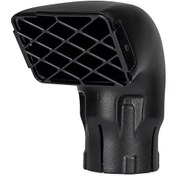 Resim Lemestar Toyota Land Cruiser İçin 3.5 İnç Evrensel Siyah Lldpe Malzemeden Su Geçirmez Snorkel Başlığı 
