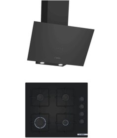 Resim Bosch Siyah 2 li Ankastre Set 321 ( DWK64PJ60T - POP6C6P30O ) 