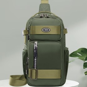 Resim Unisex Şık Casual Bel Çantası, Bisiklet Sırt Çantası, Göğüs Çantası, Yeni Omuz Çantası, Hafif Crossbody Çanta Erkekler için. 