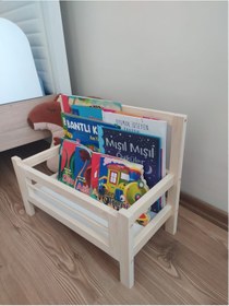 Resim glb decor wood hand made Bank Kitaplık Ahşap Dergilik Kitaplık 