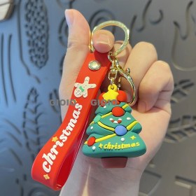 Resim Silver1 Gıoıo Yeni Sevimli Kedi Pençe Çapraz Giyinme Kurumi Bebek Araba Anahtarlık Büyük Kulak Köpek Çift Okul Çantası Hediye Anahtarlık Kolye (Yurt Dışından) 