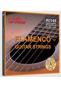 Resim Alice Ac149-n Flamenko Gitar Tel Seti - Crystal Carbon Normal Te 