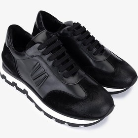 Resim Valmenti Erkek Hakiki Deri Siyah Süet Sneakers & Spor Ayakkabı 1093 1898 Erk Ayk Sk25-26 Sıyah Suet/syh Siyah 