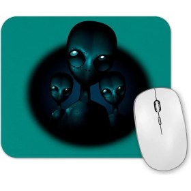 Resim Baskı Dükkanı Alien Uzaylı Mouse Pad 