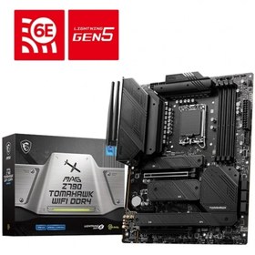 Resim MSI Mag Z790 Tomahawk Wıfı Ddr5 M2 Pcıe Nvme Hdmı Dp Pcıe 16x V5.0 1700p Matx 