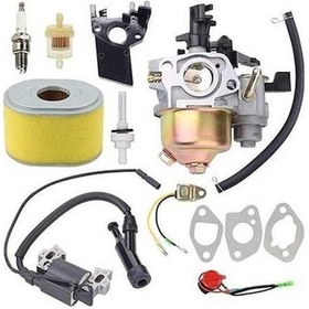 Resim Pazly Karbüratör Honda Gx160 Gx200 5hp 5.5hp Motor İçin Yüksek Kaliteli Metal Karbüratör Seti 