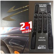 Resim Skoda Octavia Kapı Eşiği Set + Çamurluk Vent Krom Görsel 