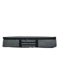 Resim Profesyonel Gigbag Korumalı Gri Keten Kumaş Kemençe Kılıfı 