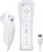 Resim JINWAVA Wii Remote, Wii Controller with Nunchuck, Compatible with Nintendo Wii/Wii U 