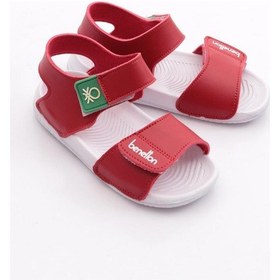 Resim Benetton Bn-1252 Çocuk Terlik Kirmizi 