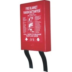 Resim Lorex Kutulu Yangın Battaniyesi (100x100 cm)- LR-FB1010B 