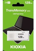 Resim Elba 128 GB Plastik 2.0 USB Flash Bellek Beyaz - Mavi 