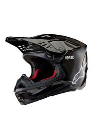 Resim Alpinestars Supertech M10 FIM Off-Road Kaskı Siyah 