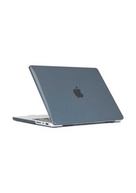 Resim Apple Uyumlu MacBook 14.2' 2021 A2242 Şeffaf Sert Koruma Kapağı Hava Kanallı M 
