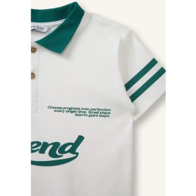 Resim DeFacto Oversize Kısa Kollu Polo Tişört Erkek Bebek G7483A526SM 