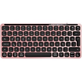 Resim Business Pro Mini Bluetooth Kablosuz Klavye Rose Gold 
