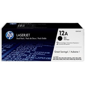 Resim Hp 12Ad -Q2612Ad Toner 2'Li Paket.1022N 