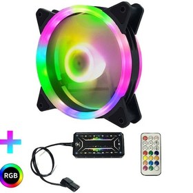 Resim Bilgisayar Cpu Rgb Işıklı Radyatör 1 Fan+uzaktan Kumanda 