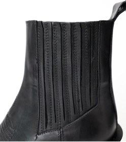 Resim Siyah Nakışlı Western Bot 123303 Siyah 