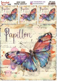 Resim Pirinç Dekopaj Kağıdı 30x42cm Pt-010 