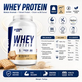 Resim PROTEINOCEAN Whey Protein Bisküvi 1600g 