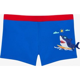 Resim Saks Mavi Erkek Çocuk Speedy Shark Boxer Mayo 