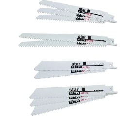 Resim Tilki Kuyruğu Testere Bıçakları 10 Parça Ağaç Metal Testere Bıçak 