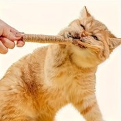 Resim 4 Doğal Kedi Çiğneme Çubukları - Dayanıklı Ahşap Diş Temizleme Oyuncakları, Pilsiz İç Mekan Etkileşimli Oyuncağı, Ağız Hijyeni ve Zihinsel Uyarıcı, Iştah Artırma ve Diş Sağlığı Destekleyici | Doğal Dokuma Malzeme | Uzun Ömürlü Çubuklar, Etkileşimli Eğlence 