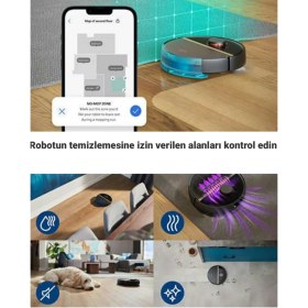 Resim Philips Otomatik Boşaltma, Homerun 7000 Serisi Aqua, Çöp Istasyonlu Akıllı Robot Süpürge, 5000PA Yüksek Emiş Performansı, Şık Tasarım + Mutfak Tartısı(Onerous) 