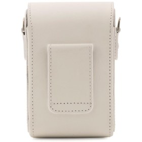 Resim MegaGear Canon Powershot Sx730 Hs Sx740 Suni Deri Fotoğraf Makinesi Kılıfı 