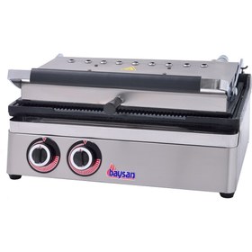 Resim BAYSAN MAKİNA Elektikli Tost Makinası8+8 Çiftli 