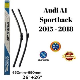 Resim Audi A1 Sportback 2015 2016 2017 2018 Uyumlu 24"+16" İnç Araca Özel Ön Cam Silecek Süpürgesi Takımı 600+400mm 