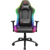 Resim KL-R19 Moncher Rgb Aydınlatmalı Siyah Oyuncu Koltuğu 