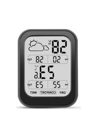 Resim Trendooze Yüksek Hassasiyetli Sıcaklık+nem Ölçer, Büyük Ekran, Hava Durumu, Taşınabilir Tasarım, İnsan Sağlığı İçin 