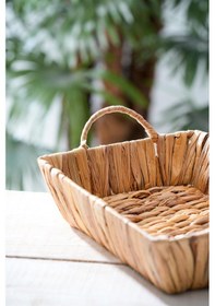 Resim Acar Wicker Hasır Ekmek Sepeti - 29 Cm Kahverengi 