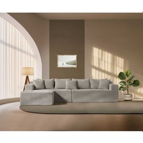 Resim Ard & Garden Comfort Köşem -sade Ferah Şık Konforlu Sünger Köşe Koltuk Takımı Gri 