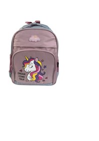 Resim Astral Kinder Anaokulu Sırt Çantası 33x26x17 Cm Minikler İçin Hafif, Kullanışlı Ve Eğlenceli Tasarım Pembe 