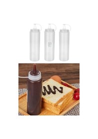 Resim Qniay Qchef Hazırlık Şişesi (1 Adet) Kapaklı Sosluk 400 ML 