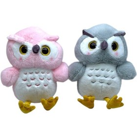 Resim 30 Cm Oyuncak Peluş Baykuş Çok Renkli 