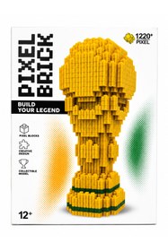 Resim DODOMAR Bricks Piksel Dünya Kupası Lego Uyumlu 1220+ Parça Yapım Oyuncak Seti Dekoru 