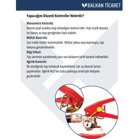 Resim Balkan Ticaret 6kgtozlu Yangın Tüpü 