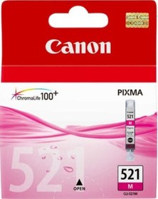 Resim Canon CLI-521M Kırmızı Kartuş 